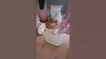 Поднос из гипса и СВВ-500