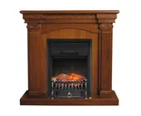Камин InterFlame Афина махагон с Fobos Black