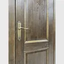 Межкомнатная дверь массив дуба Афина античный орех глухая
