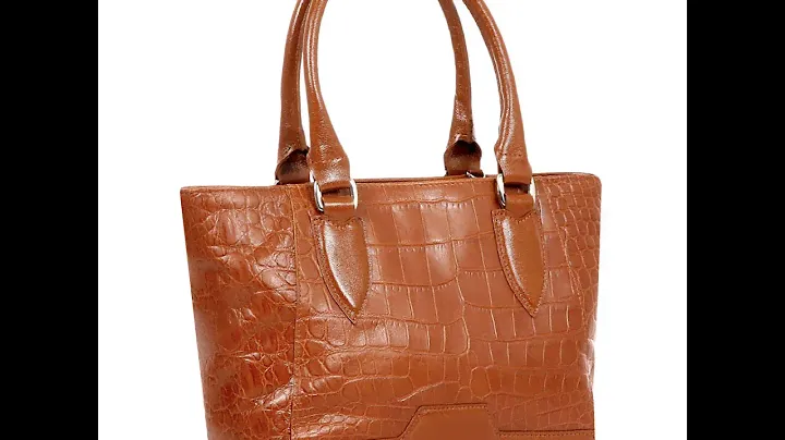 Сумка Afina 876 croc ginger