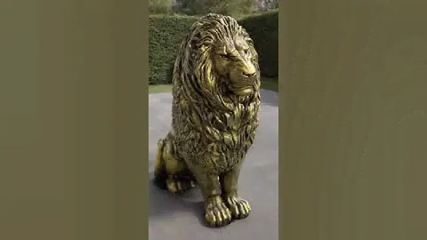 Императорский лев высота 120см.