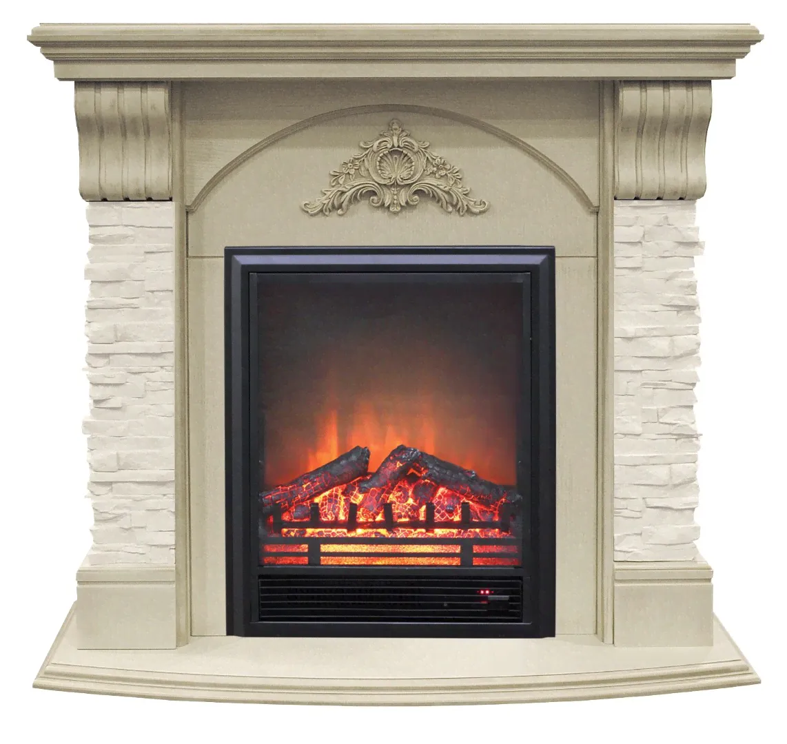 RealFlame Athena (Афина) WT с Eugene. Габариты ВхШхГ: 99,5x105,5x42,5 см