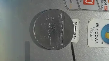 100 Lire 1977 R Italy, Old Coin$ Value, 👀💰💰💰💰👍 Mintage-253,980,000