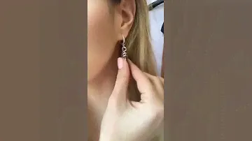 Серьги из серебра  "Сигнатюр". Завод Вега.