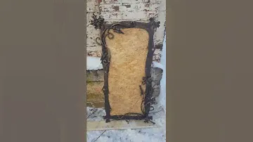 кованое зеркало