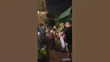Афины ночью
