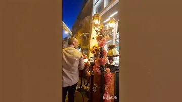 Афины ночью
